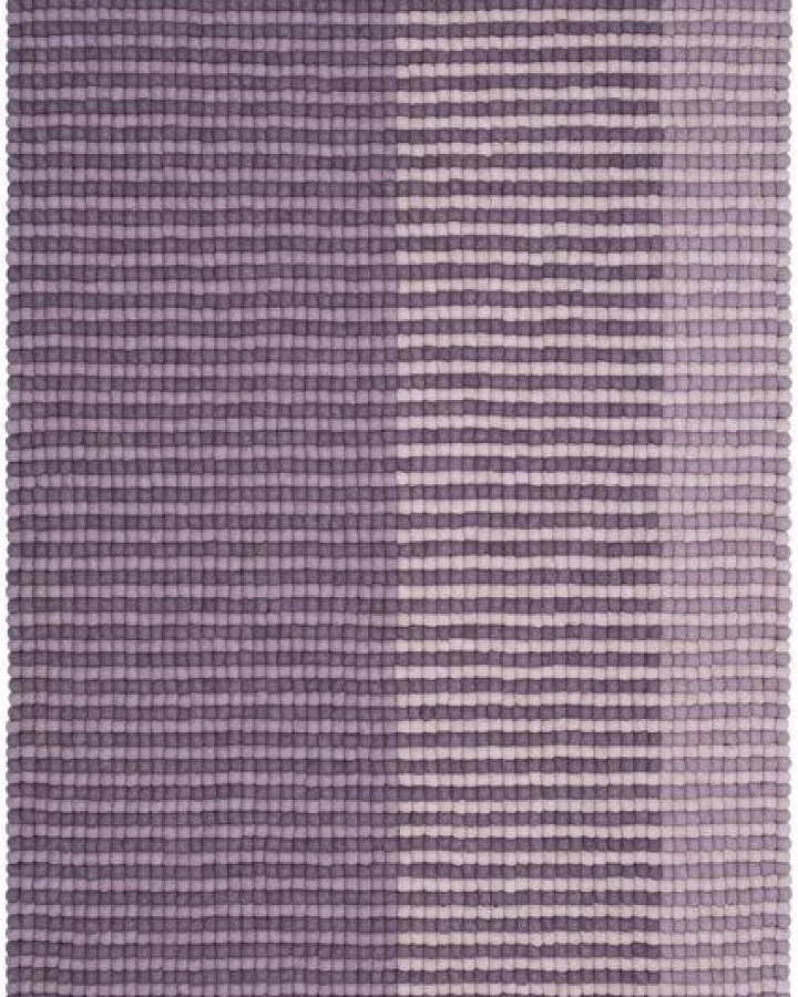 myfelt Filzkugelteppich Whisper rechteckig, 100% Schurwolle