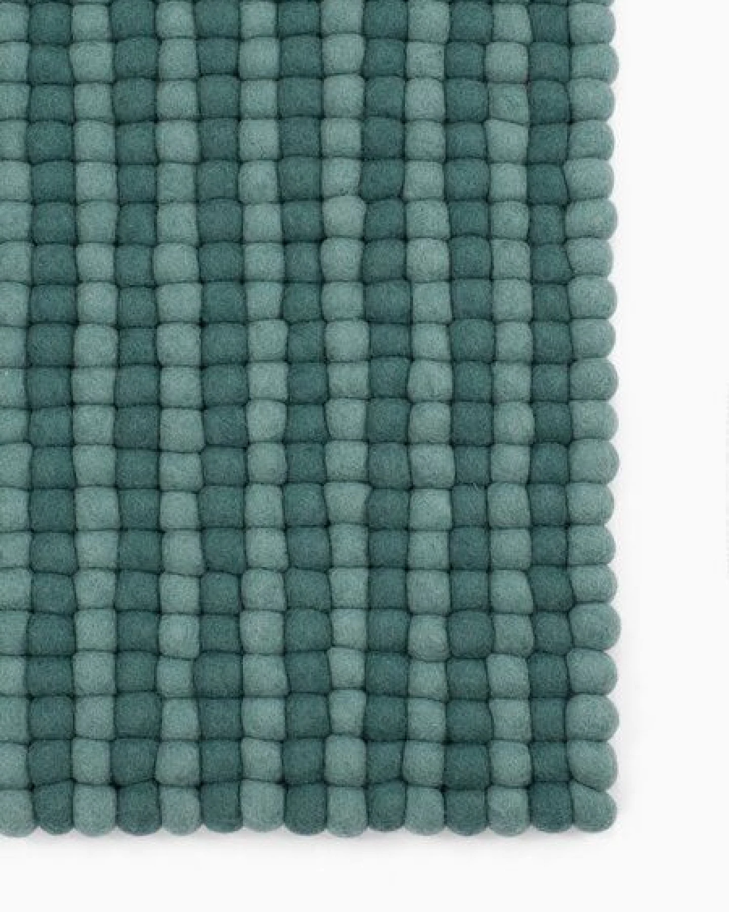 myfelt Filzkugelteppich Whisper rechteckig, 100% Schurwolle – Ansicht 2