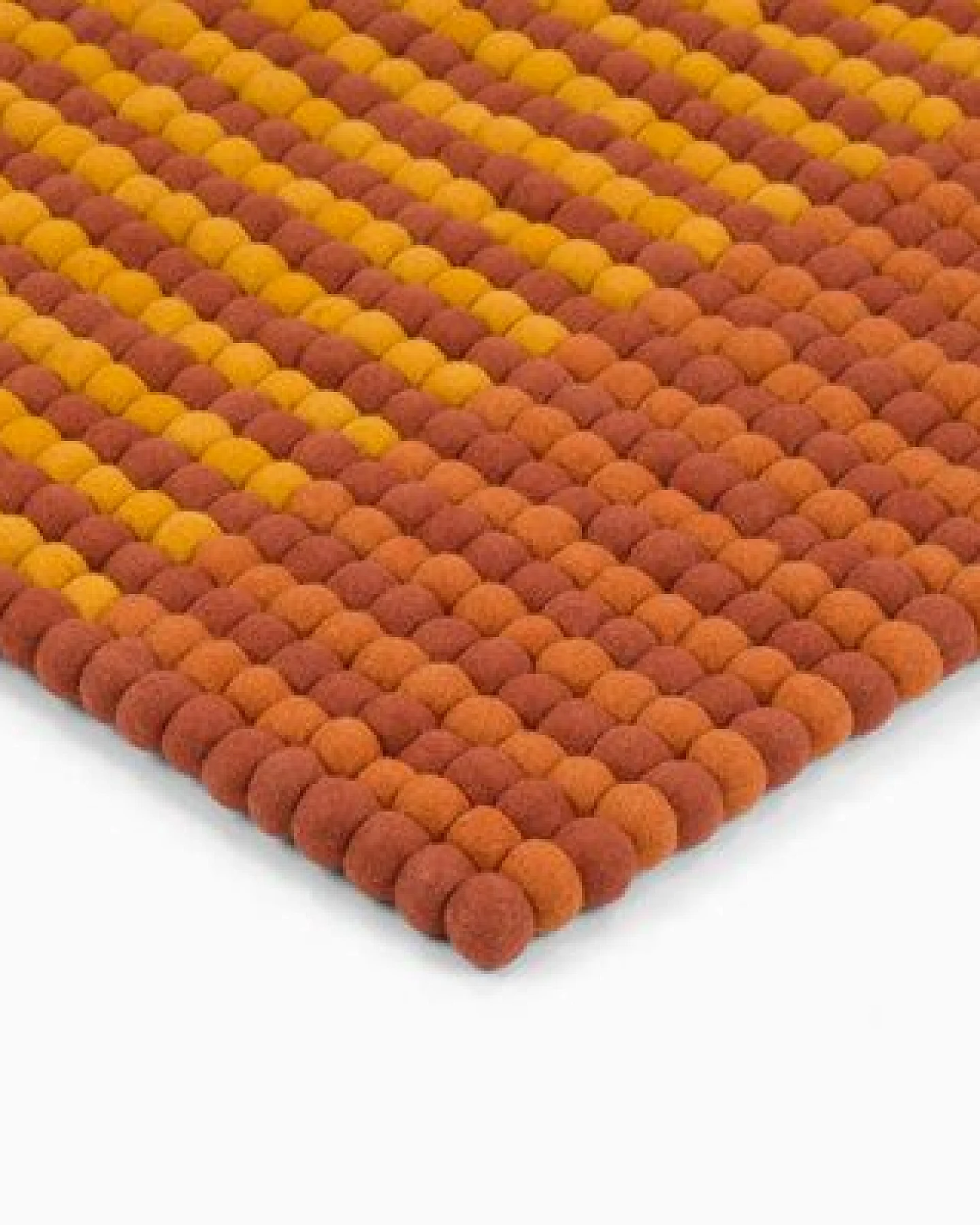 myfelt Filzkugelteppich Whisper rechteckig, 100% Schurwolle – Ansicht 3