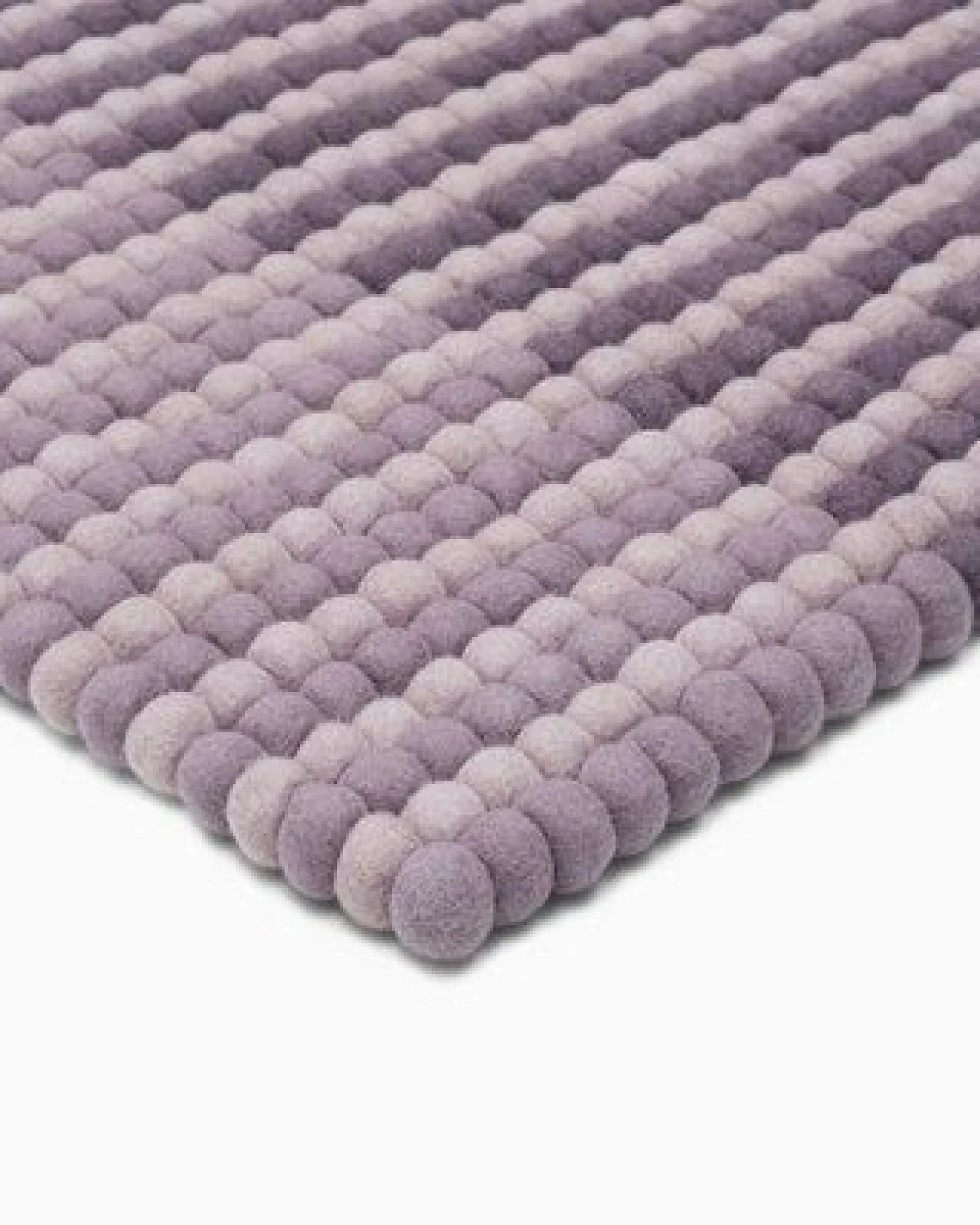 myfelt Filzkugelteppich Whisper rechteckig, 100% Schurwolle – Ansicht 3