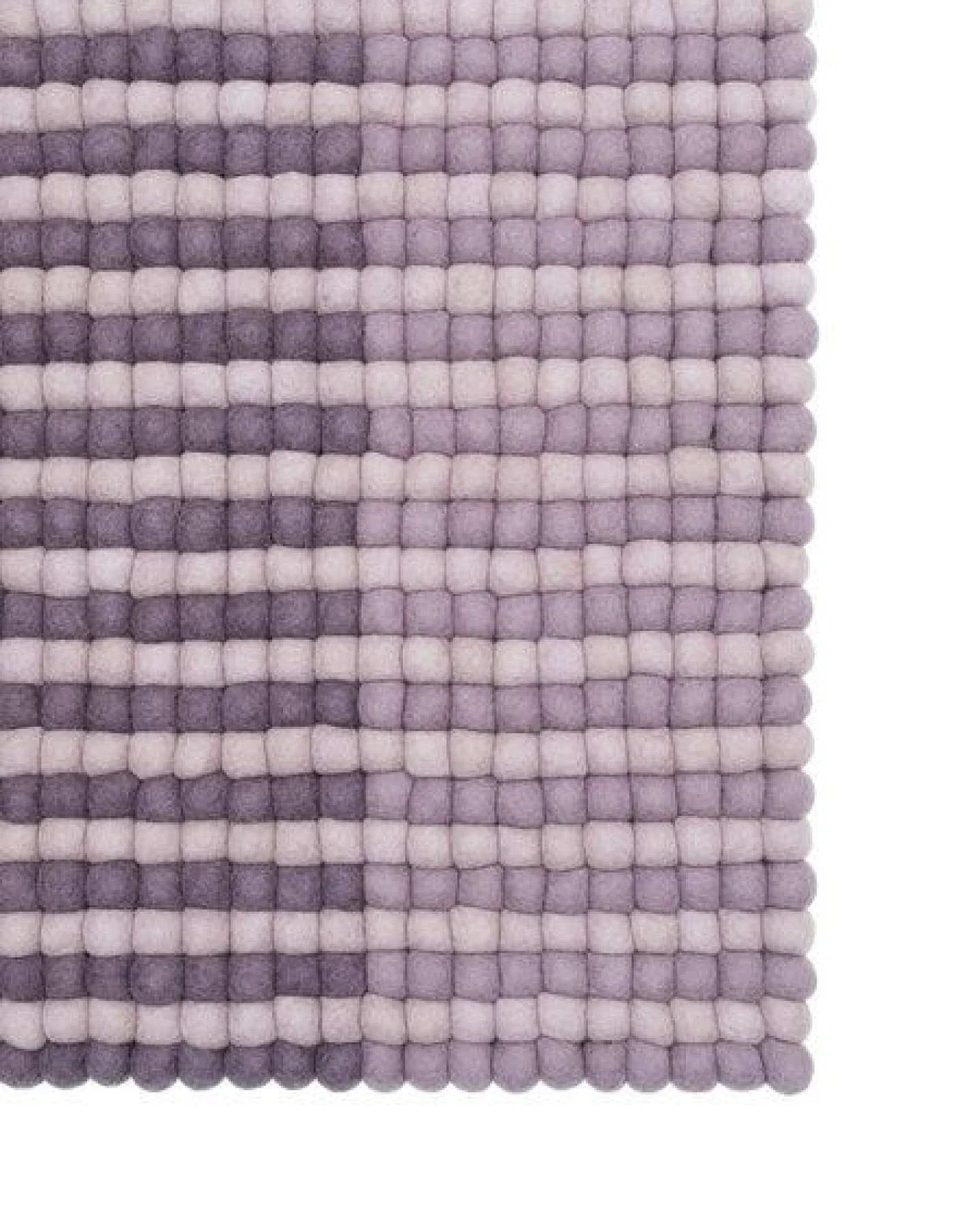 myfelt Filzkugelteppich Whisper rechteckig, 100% Schurwolle – Ansicht 2