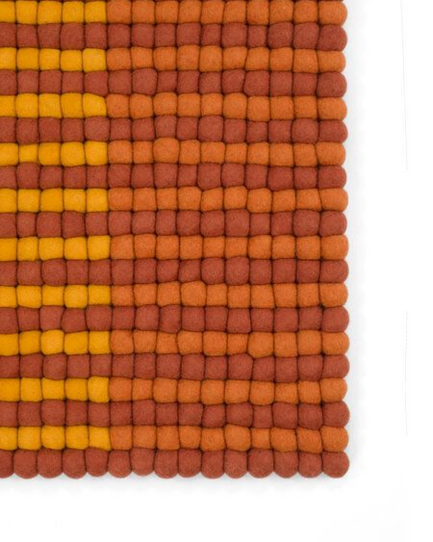 myfelt Filzkugelteppich Whisper rechteckig, 100% Schurwolle – Ansicht 2