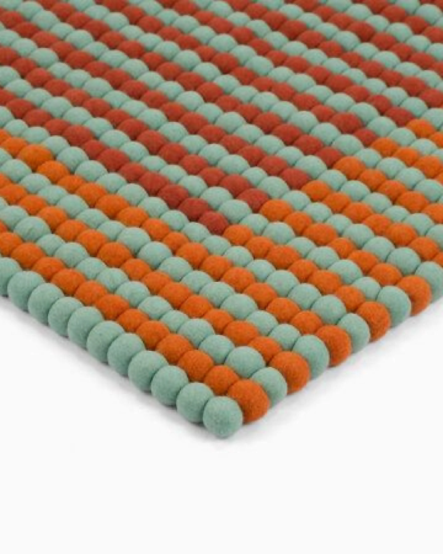 myfelt Filzkugelteppich Horizon rechteckig, 100% Schurwolle – Ansicht 3