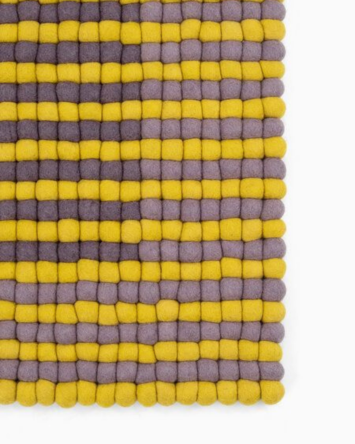 myfelt Filzkugelteppich Horizon rechteckig, 100% Schurwolle – Ansicht 2
