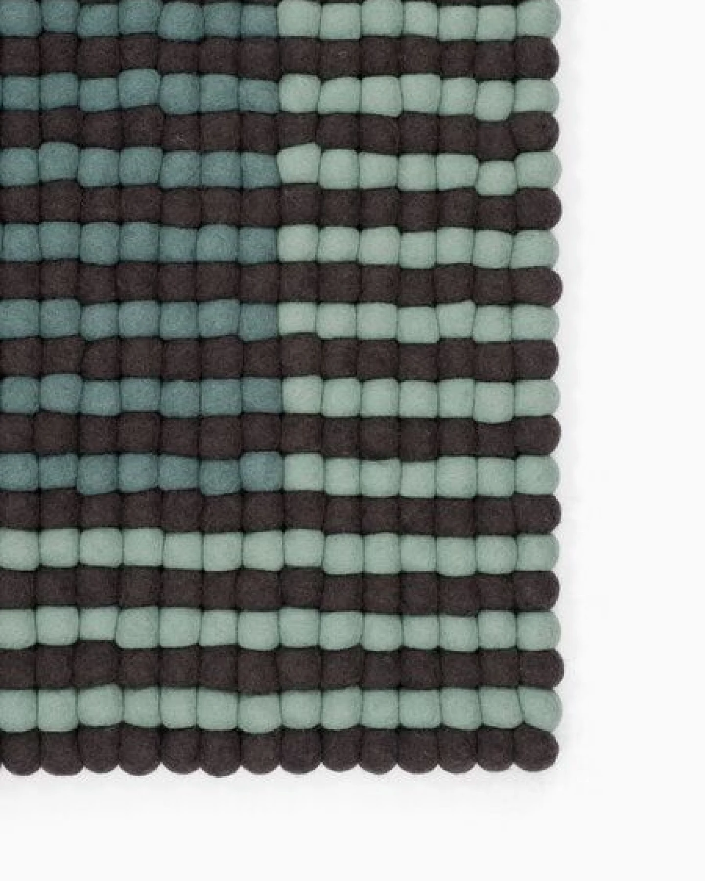 myfelt Filzkugelteppich Horizon rechteckig, 100% Schurwolle – Ansicht 2