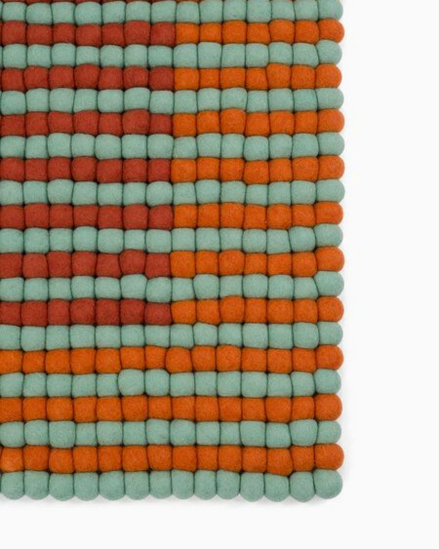 myfelt Filzkugelteppich Horizon rechteckig, 100% Schurwolle – Ansicht 2