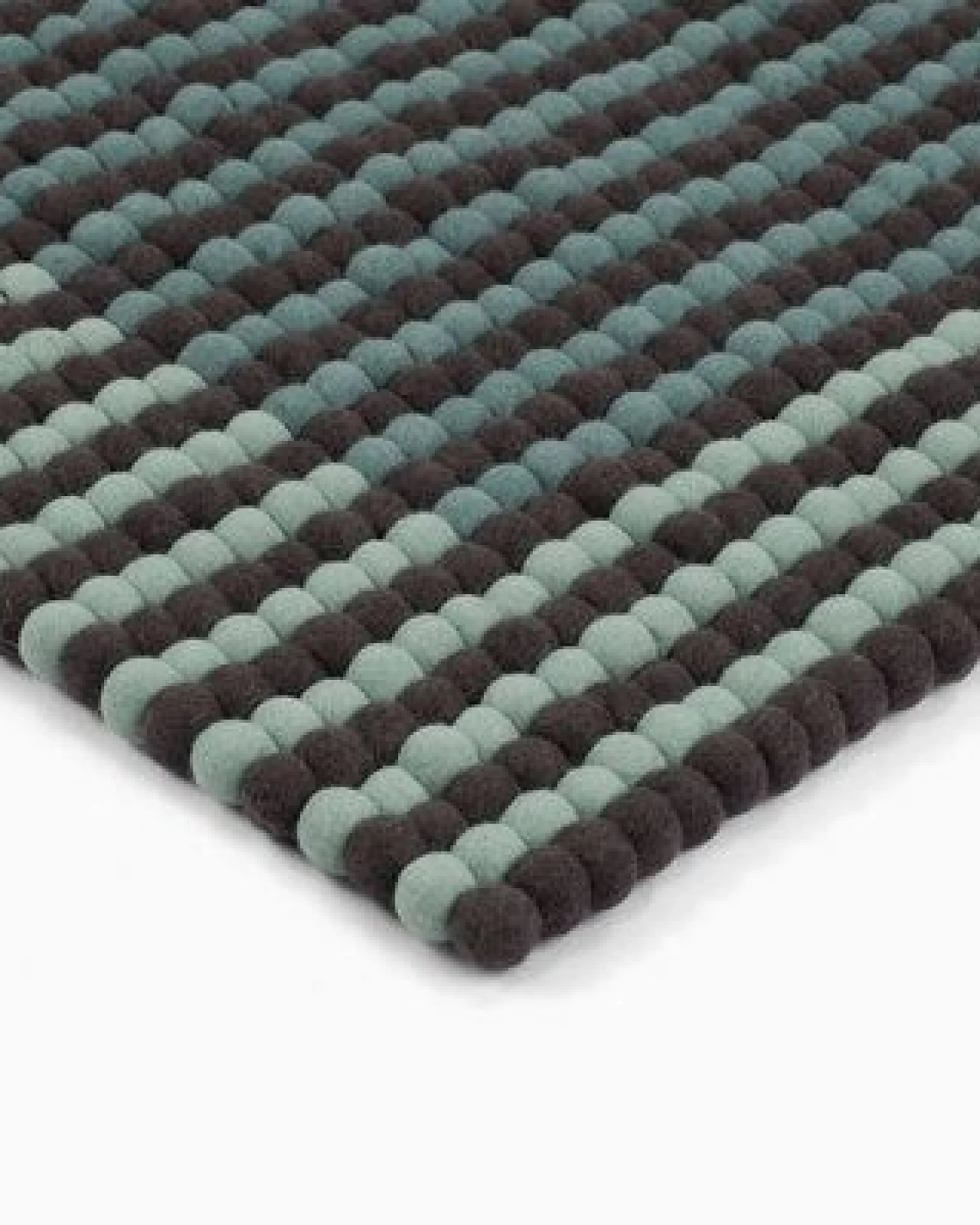myfelt Filzkugelteppich Horizon rechteckig, 100% Schurwolle – Ansicht 3