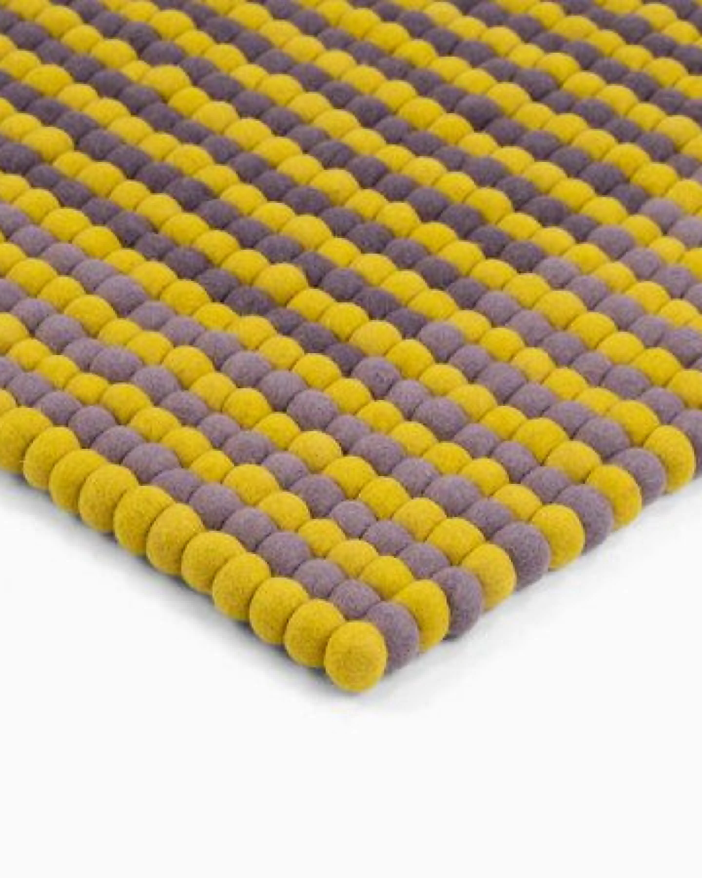 myfelt Filzkugelteppich Horizon rechteckig, 100% Schurwolle – Ansicht 3