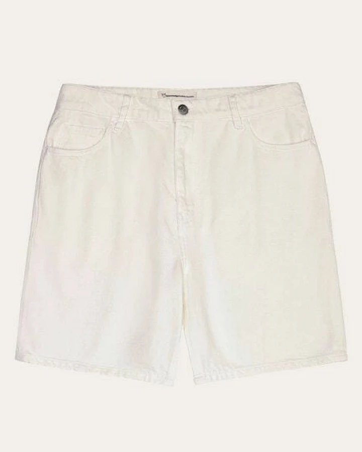 KnowledgeCotton Apparel Flint Raw Twill Short Herren