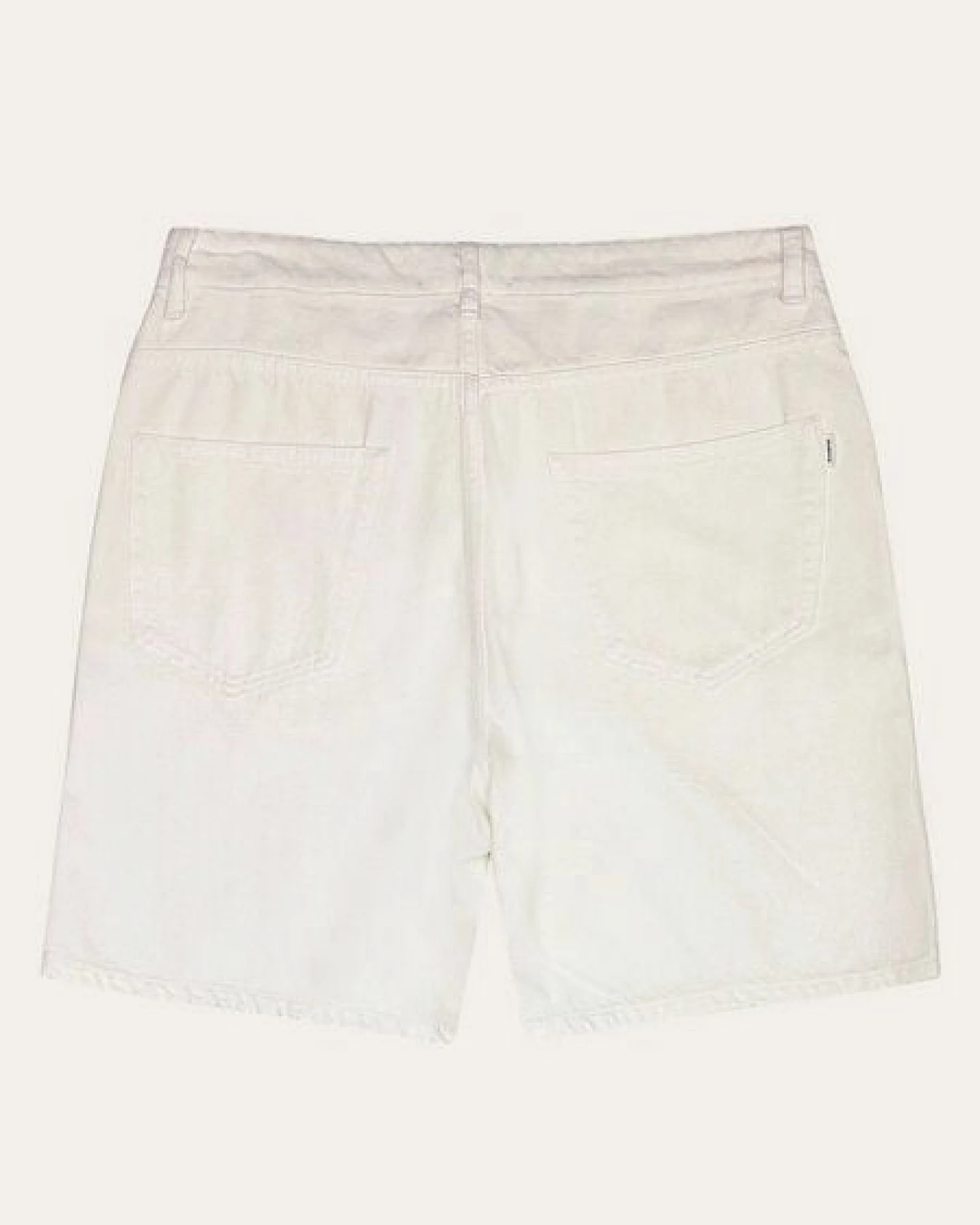 KnowledgeCotton Apparel Flint Raw Twill Short Herren – Ansicht 4