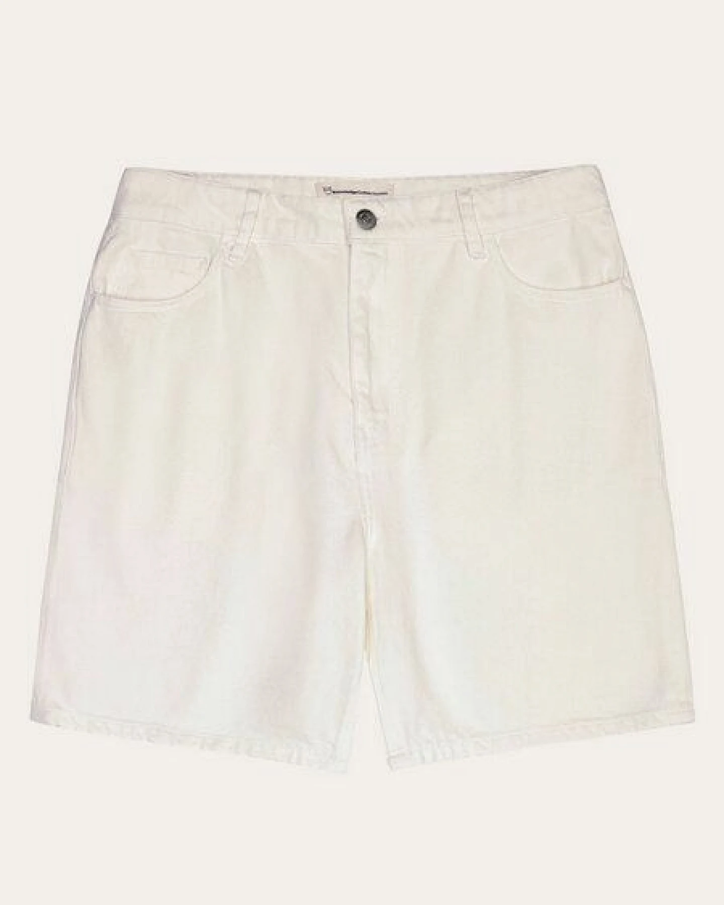 KnowledgeCotton Apparel Flint Raw Twill Short Herren – Ansicht 2