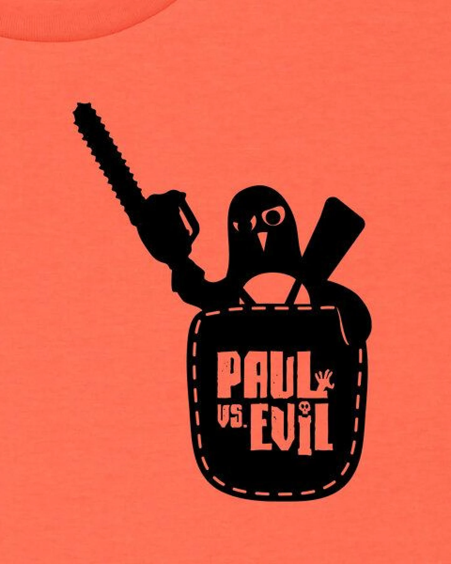 päfjes Pinguin Paul vs. Evil - Fair Wear Männer Bio T-Shirt – Ansicht 3