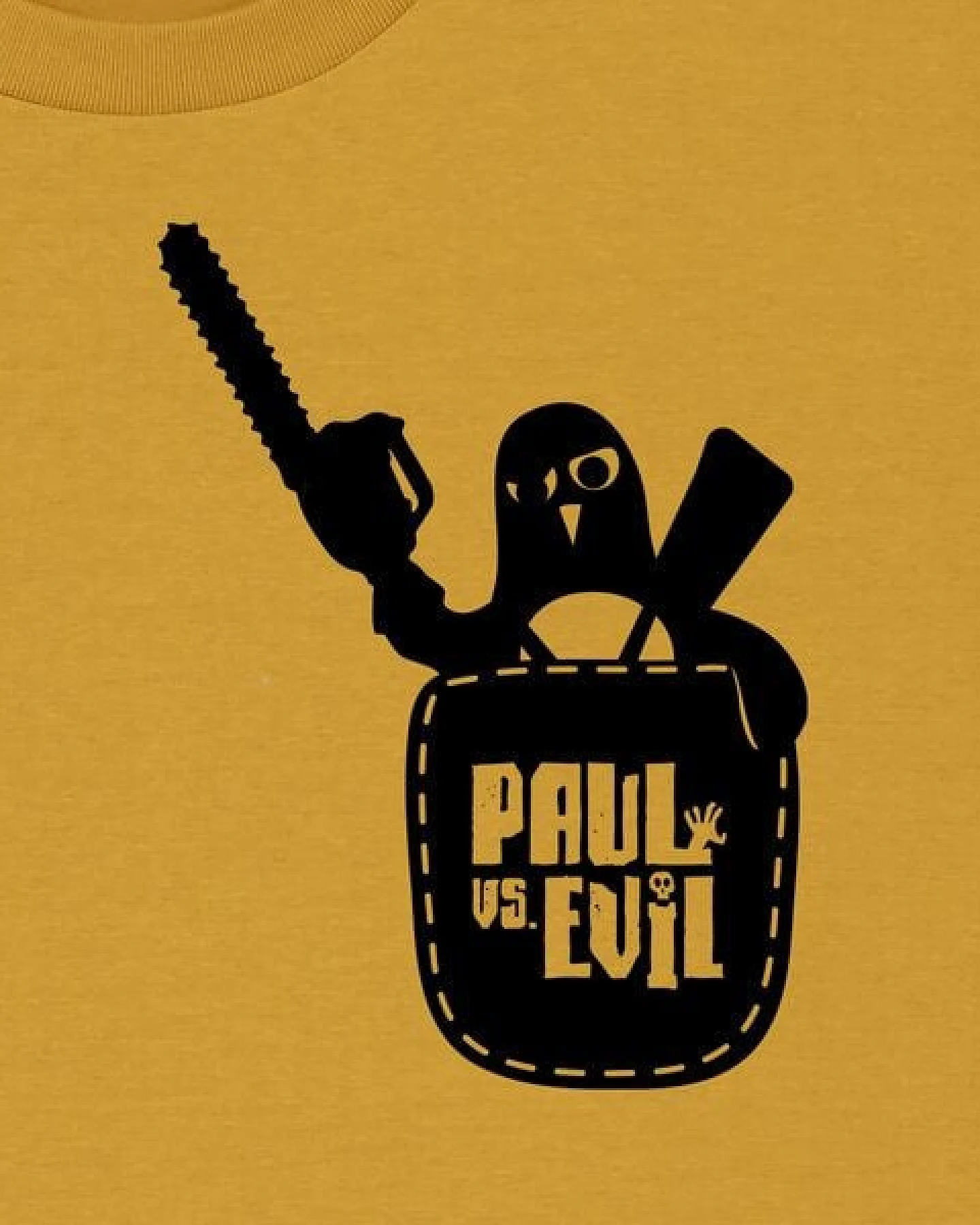 päfjes Pinguin Paul vs. Evil - Fair Wear Männer Bio T-Shirt – Ansicht 3