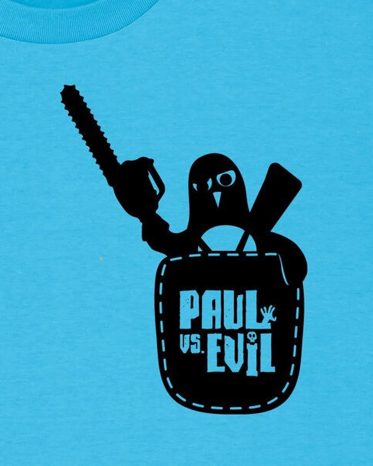 päfjes Pinguin Paul vs. Evil - Fair Wear Männer Bio T-Shirt – Ansicht 3