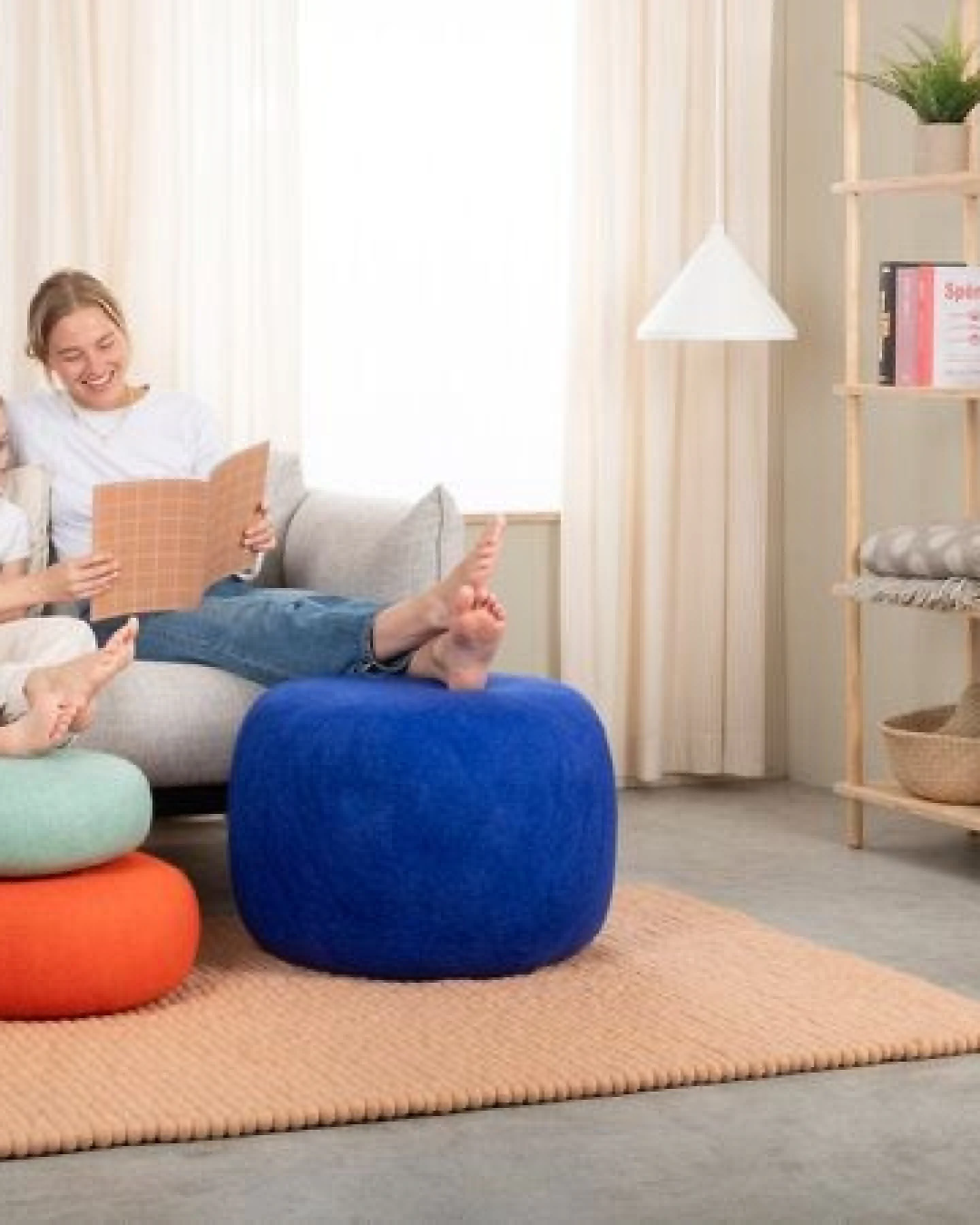 myfelt Filz Pouf, 100% Schurwolle – Ansicht 4