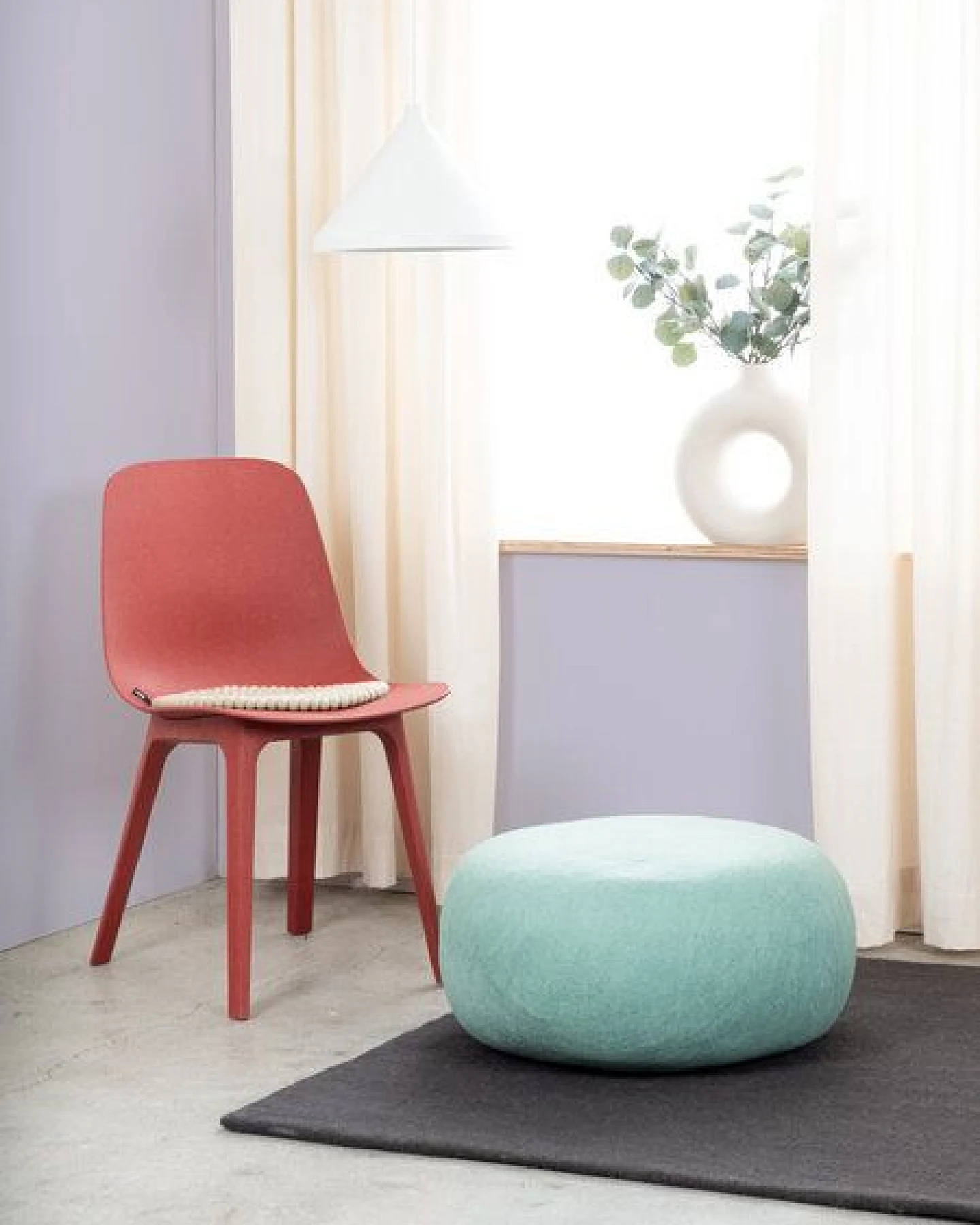 myfelt Filz Pouf, 100% Schurwolle – Ansicht 3