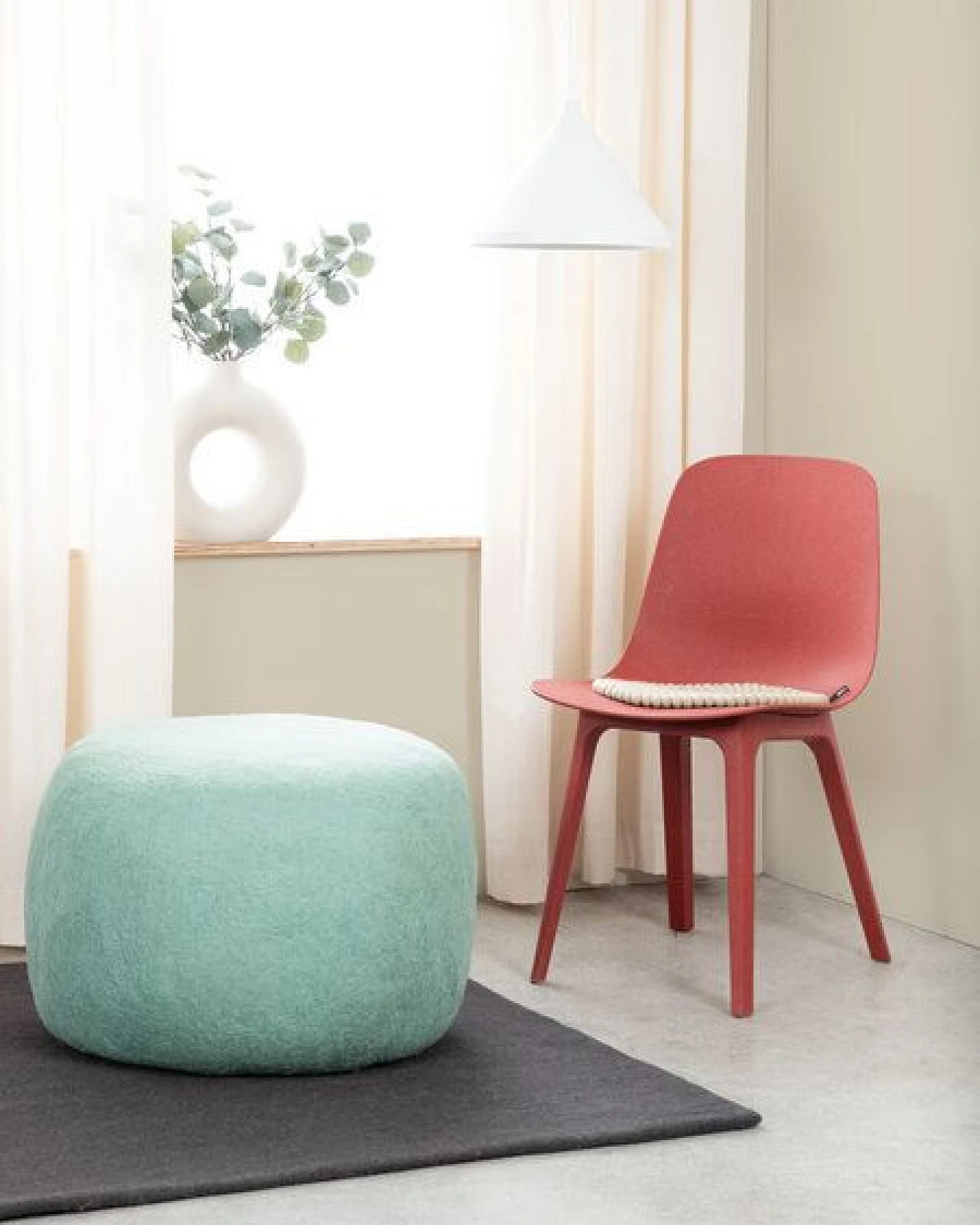 myfelt Filz Pouf, 100% Schurwolle – Ansicht 3