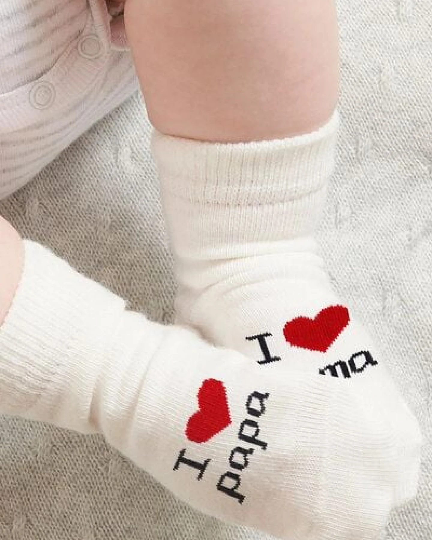 bistyle Socken 3er-Pack für Babys Neugeborene Baby Kurzsocken Zertifizierte Bio-Baumwolle 0-3 Monate – Ansicht 4