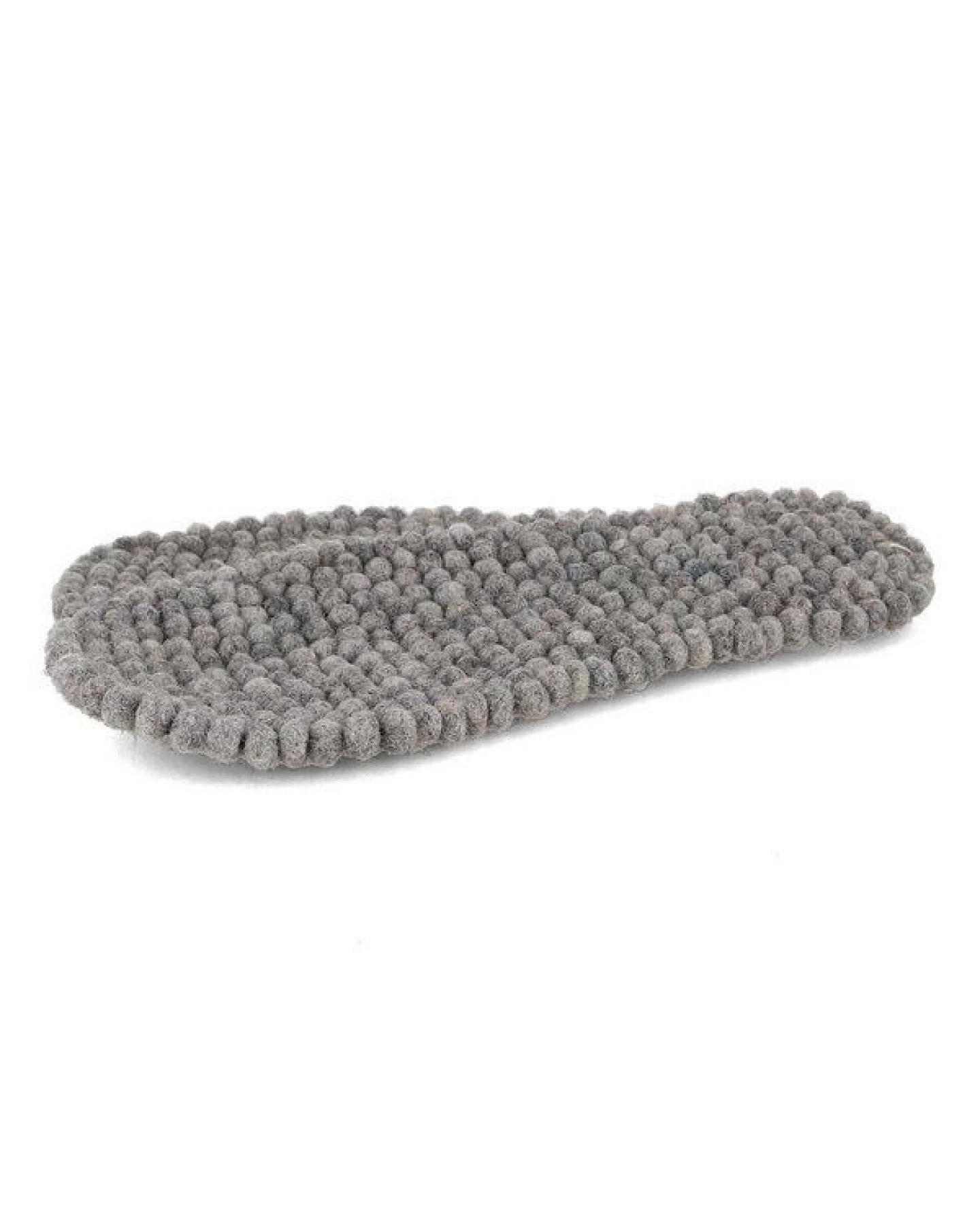 WoolFit Handgemachte Einlegesohlen aus Filzkugeln aus 100% Wolle - warm mit Massage Effekt – Ansicht 2