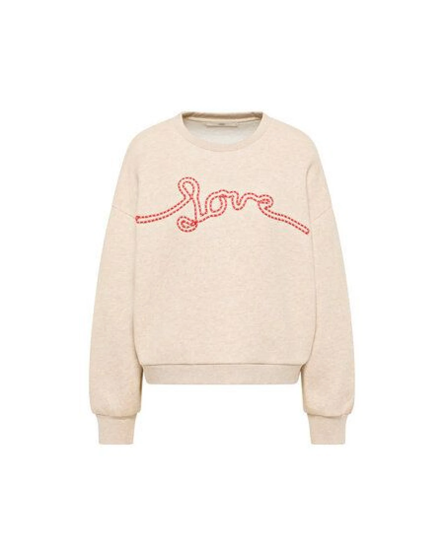 LANIUS Statementsweatshirt (GOTS) aus Bio-Baumwolle – Ansicht 2