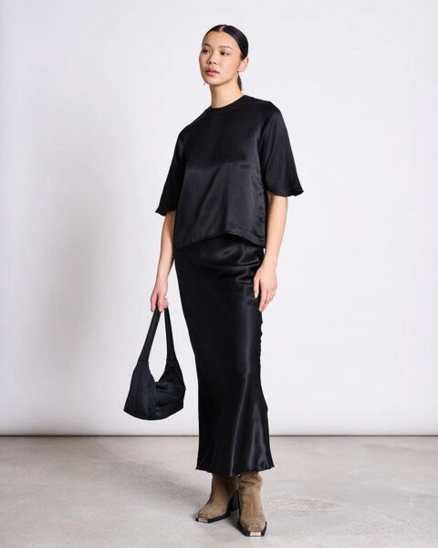 JAN N JUNE SILKY SHIRT NAMORA – Ansicht 2