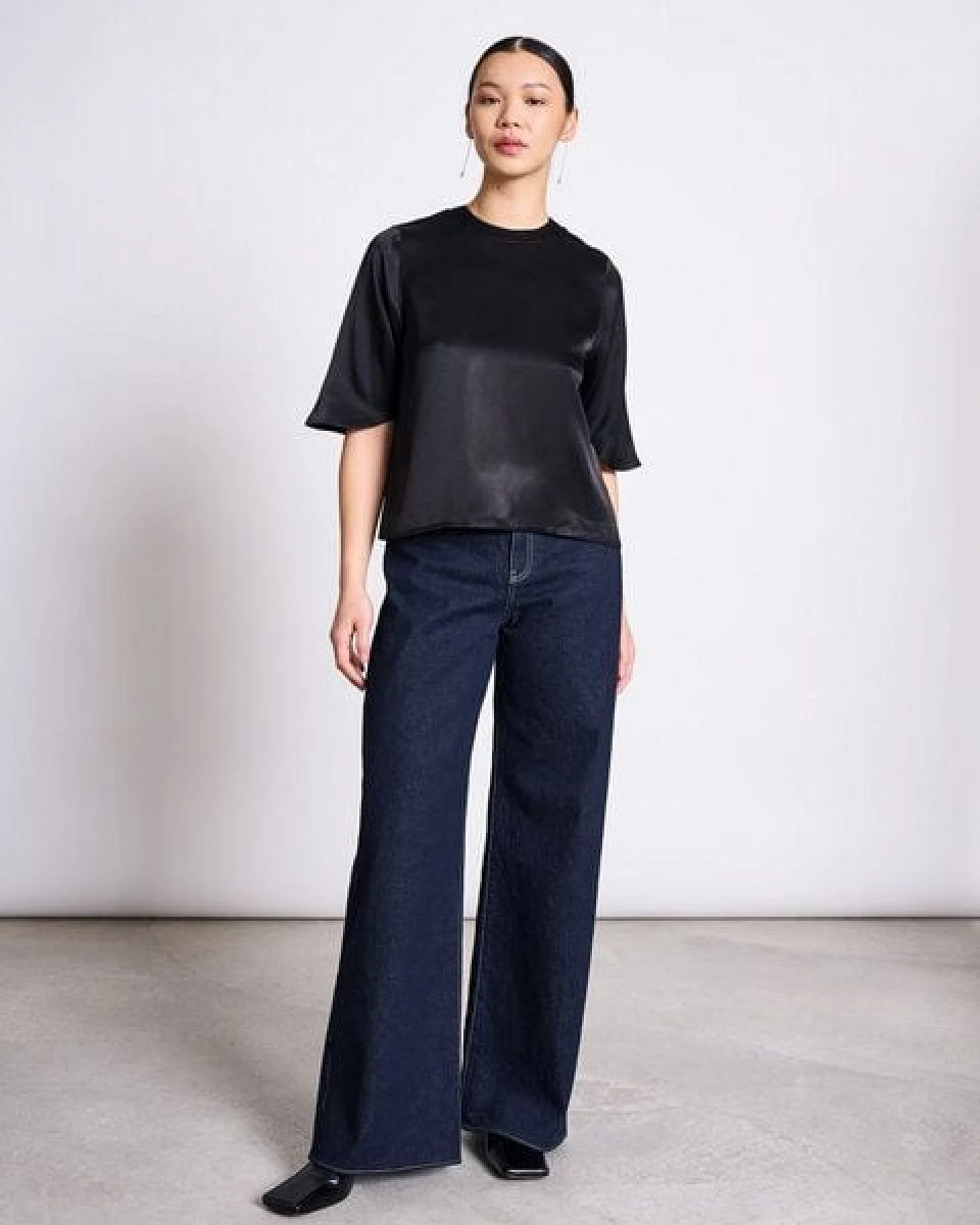 JAN N JUNE SILKY SHIRT NAMORA – Ansicht 4