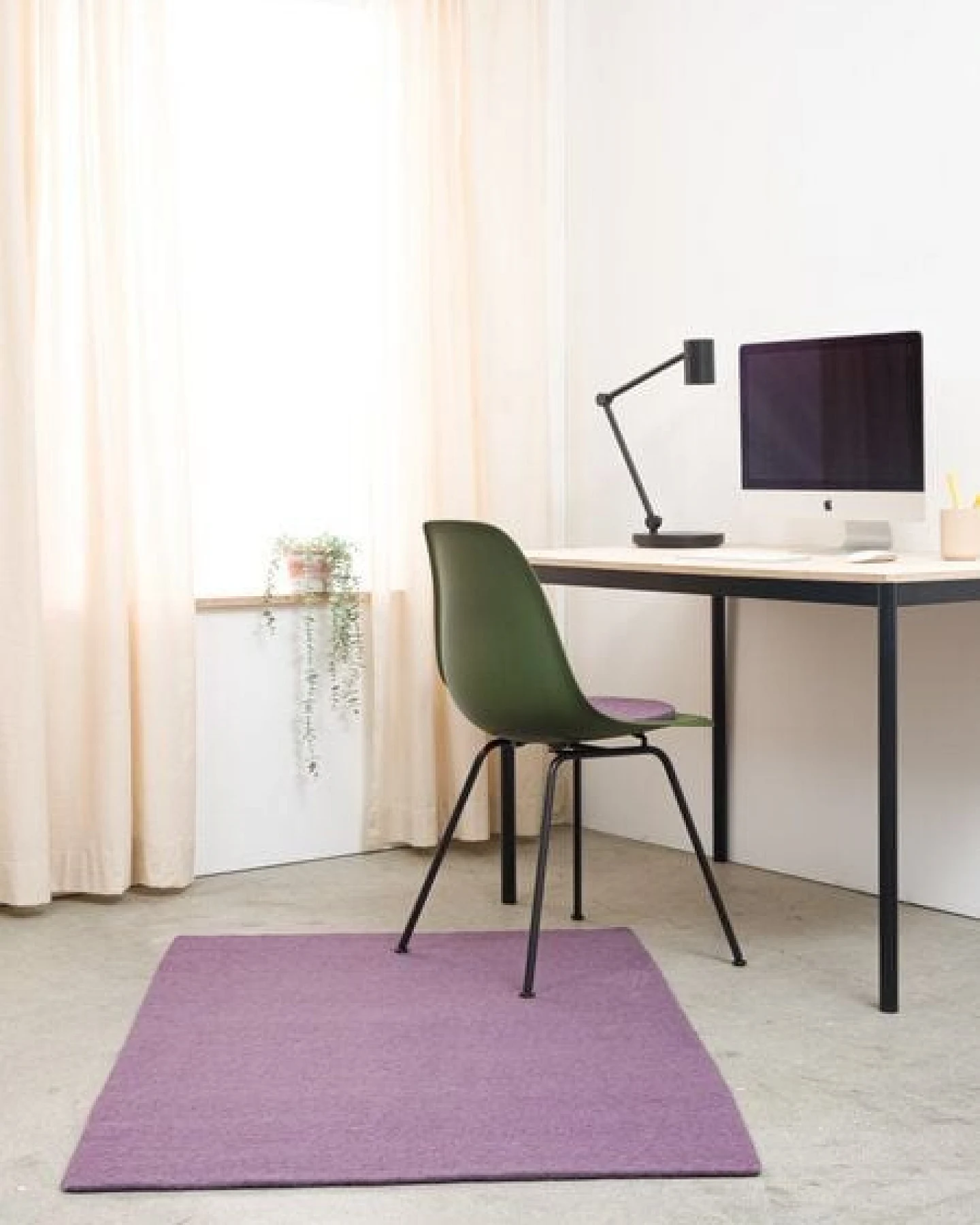 myfelt Filzteppich rechteckig, 100% reiner Schurwolle – Ansicht 4