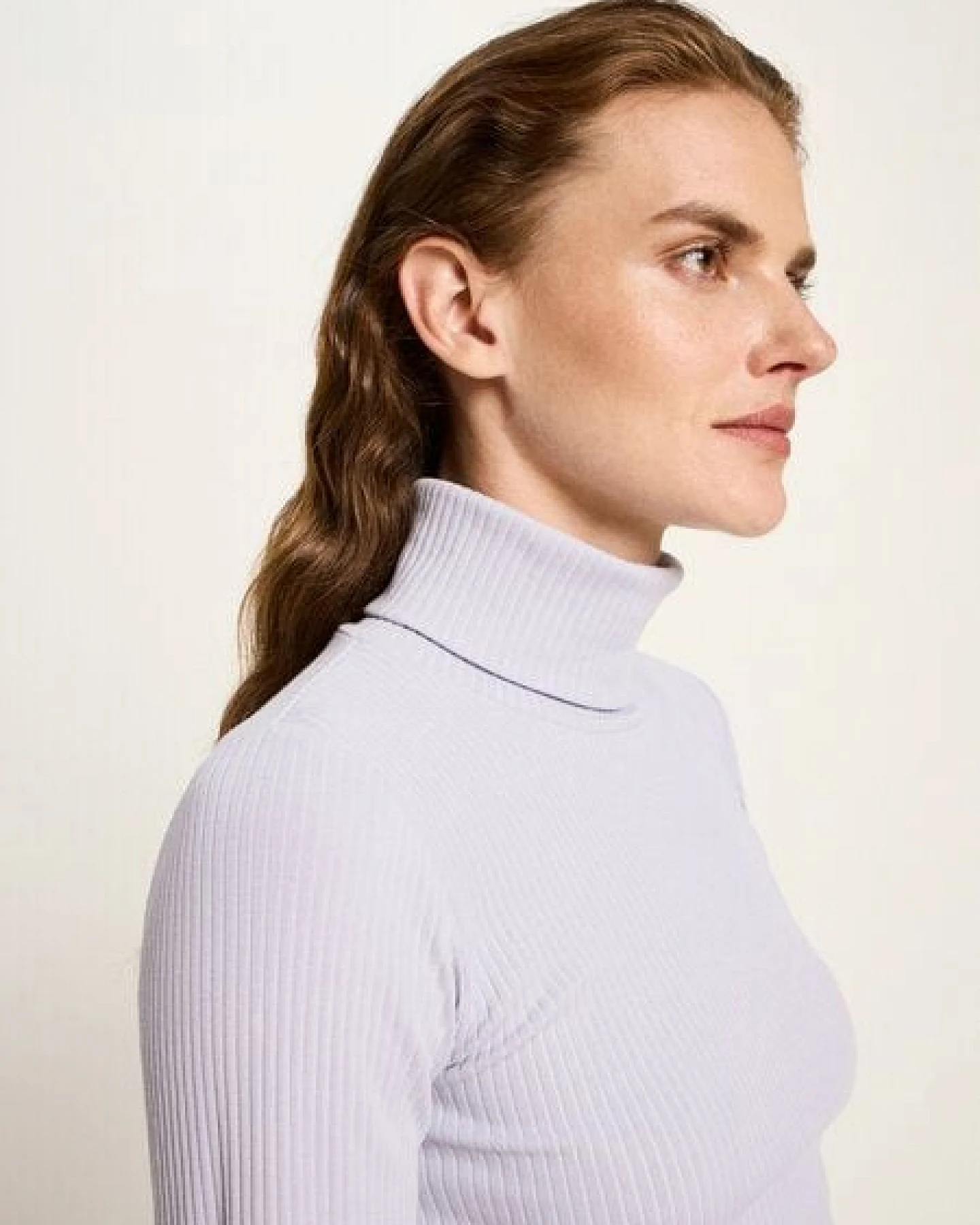 LANIUS Rollkragenshirt aus Bio-Baumwolle – Ansicht 4
