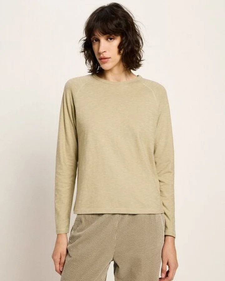 LANIUS Langarm-Raglanshirt (GOTS) aus Bio-Baumwolle