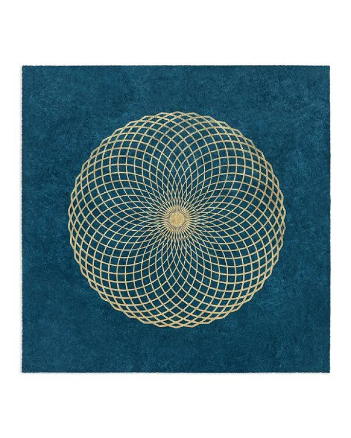 Veskor Cassiopeia LOTUS DES LEBENS Heilige Geometrie Linoldruck