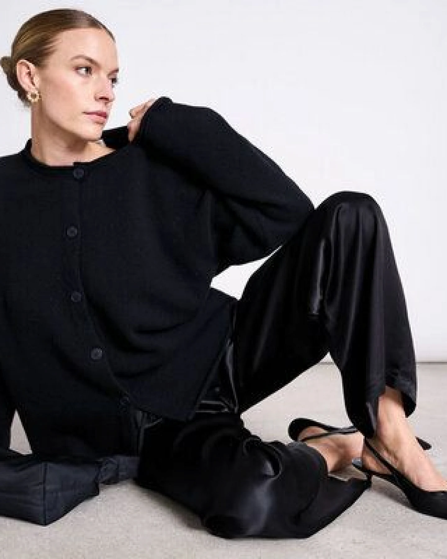 JAN N JUNE OVERSIZED WOOL CARDIGAN TINCO – Ansicht 2