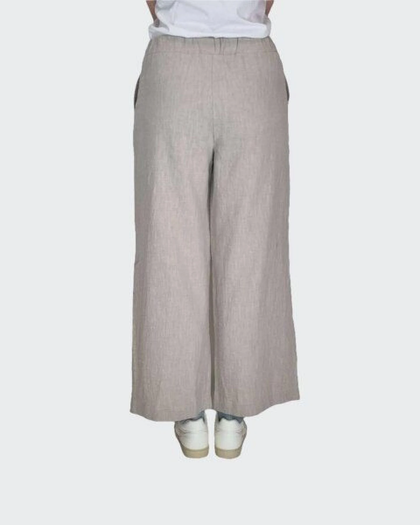 LUMEN organic Hose WIDE LEINEN – Ansicht 3