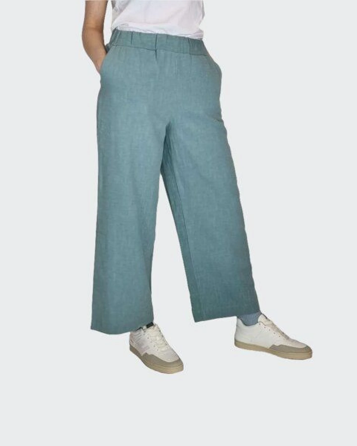 LUMEN organic Hose WIDE LEINEN – Ansicht 4
