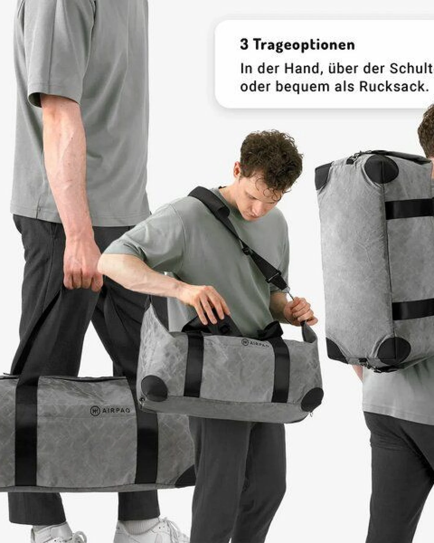 Airpaq Weekender aus Autoschrott – Ansicht 3