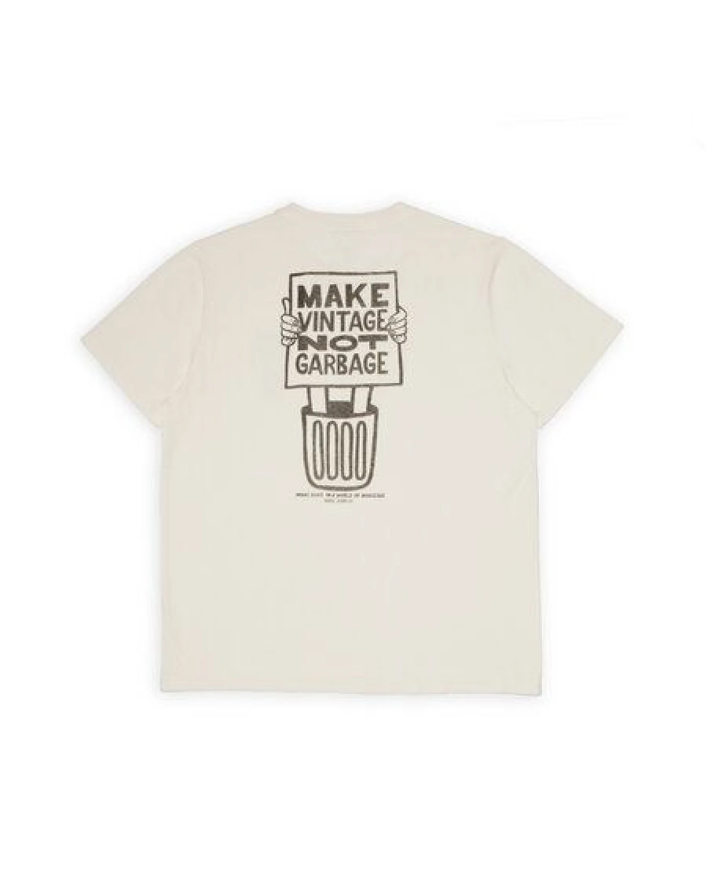 Nudie Jeans T-Shirt Roy Garbage – Ansicht 2