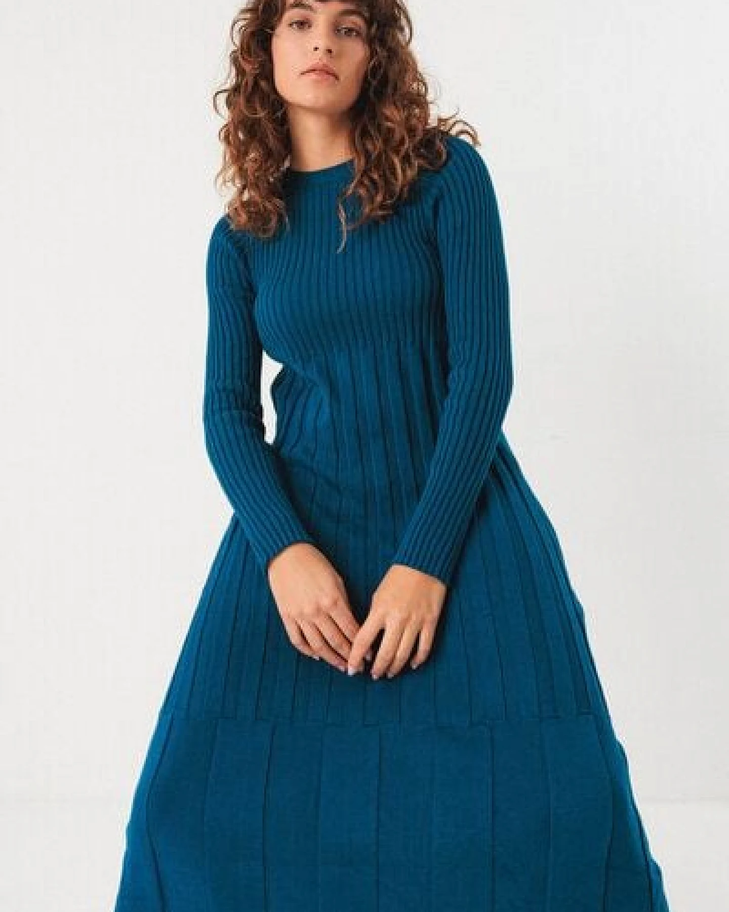 SKFK Langarm-Strickkleid BEDIA – Ansicht 4