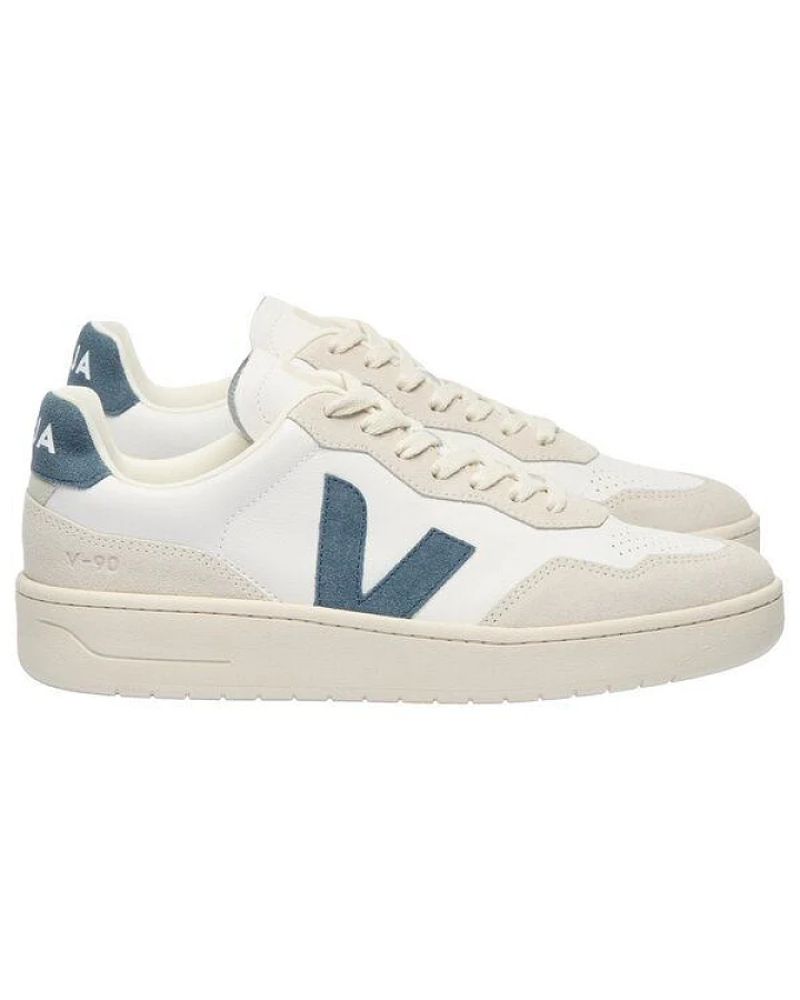 Veja Herren-Sneaker V-90 OT Leather Extra White California