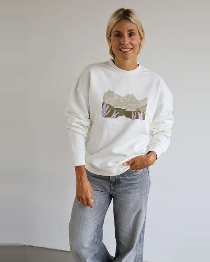 Kultgut Biofair hergestellt - Flauschiger Oversize Sweater / Naturverbunden