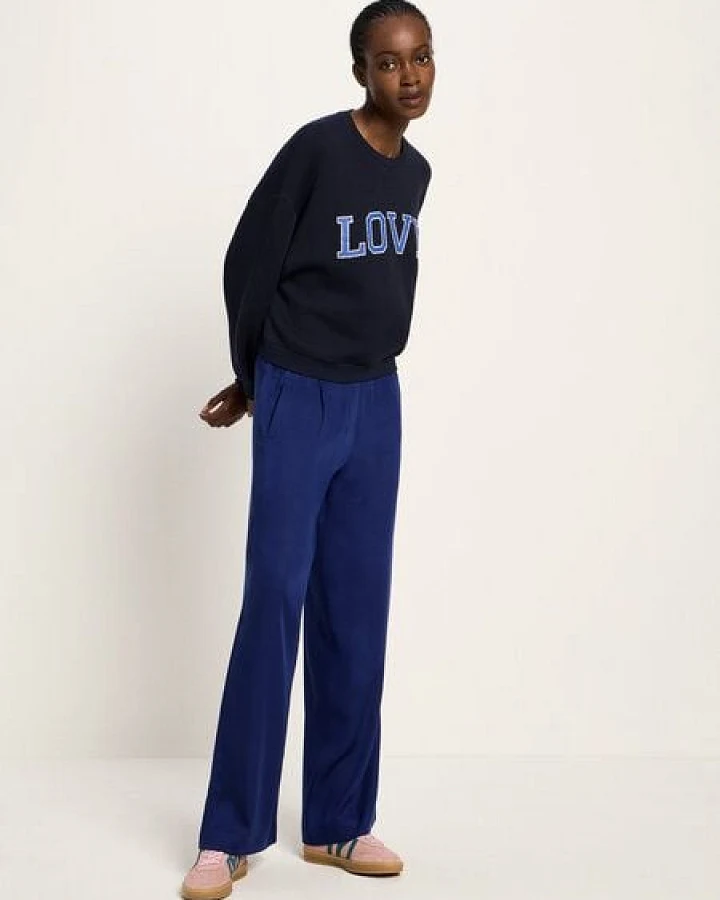 LANIUS Hose mit weitem Bein aus TENCEL