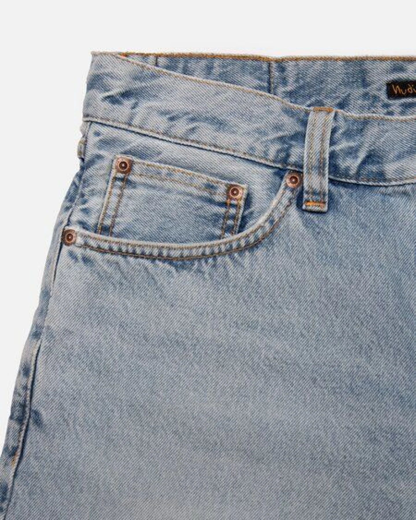 Nudie Jeans Seth Denim Shorts – Ansicht 4