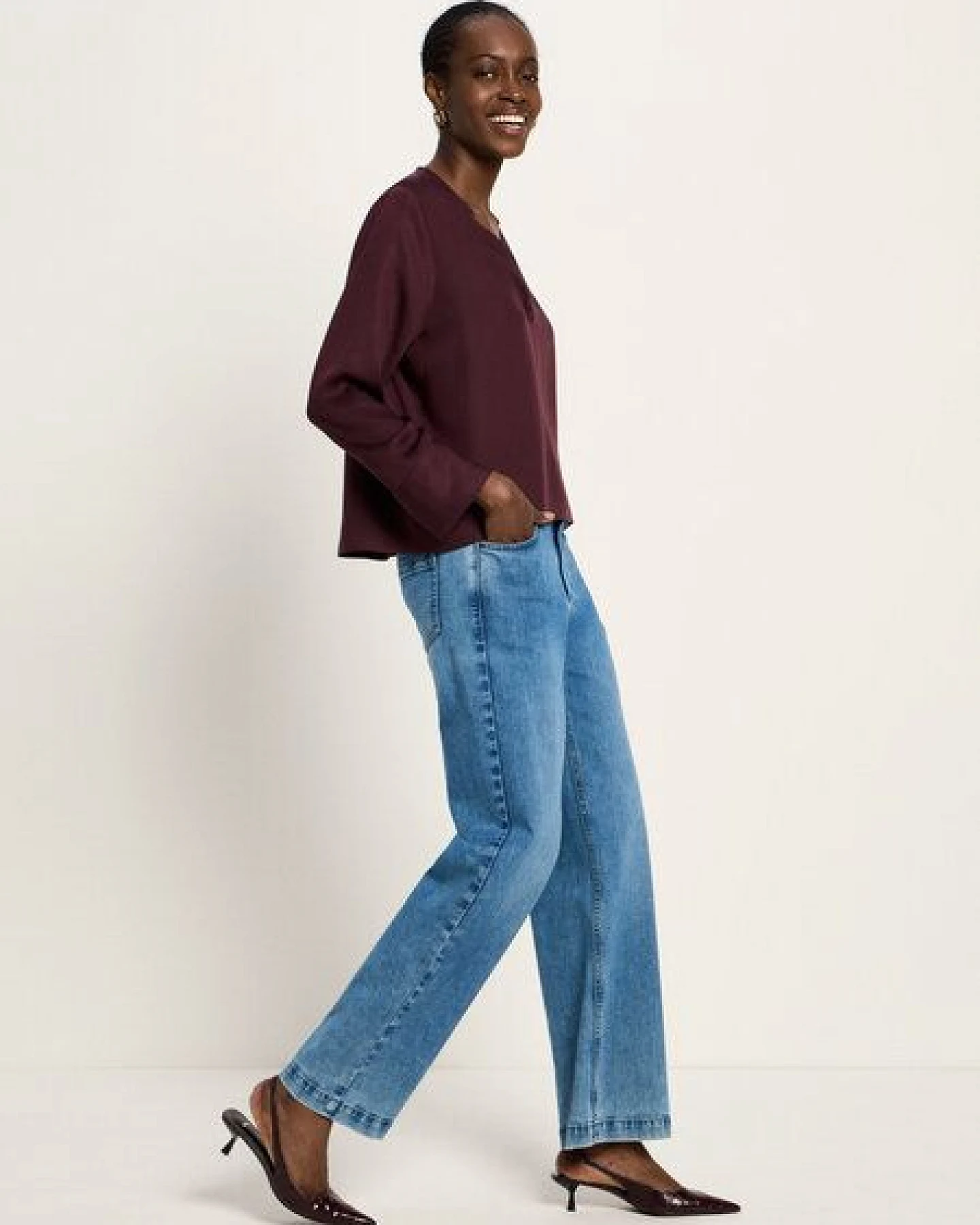 LANIUS Bluse aus TENCEL – Ansicht 2
