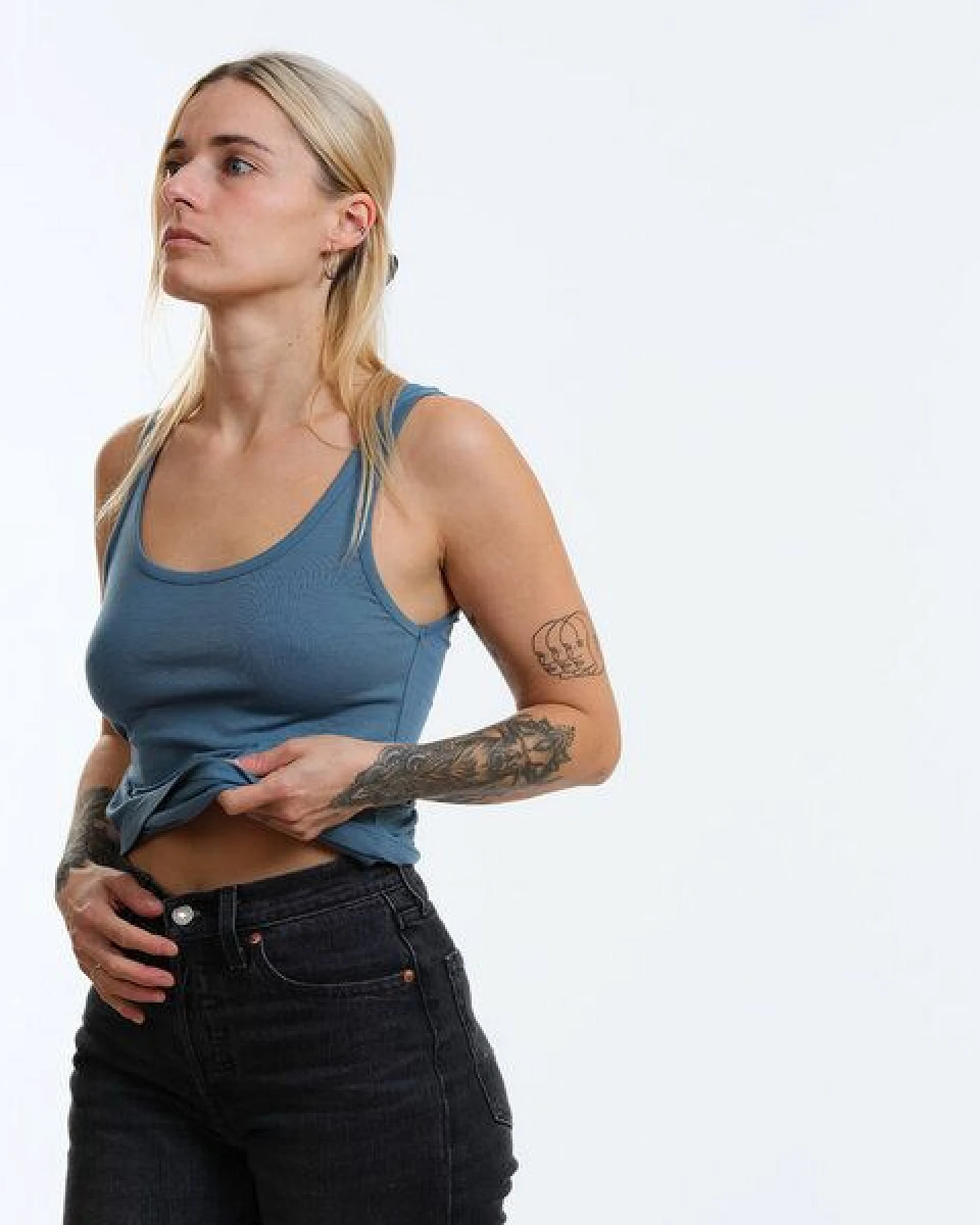 GARY MASH Soft fitted Top Dana aus TENCEL Lyocell Mix – Ansicht 4
