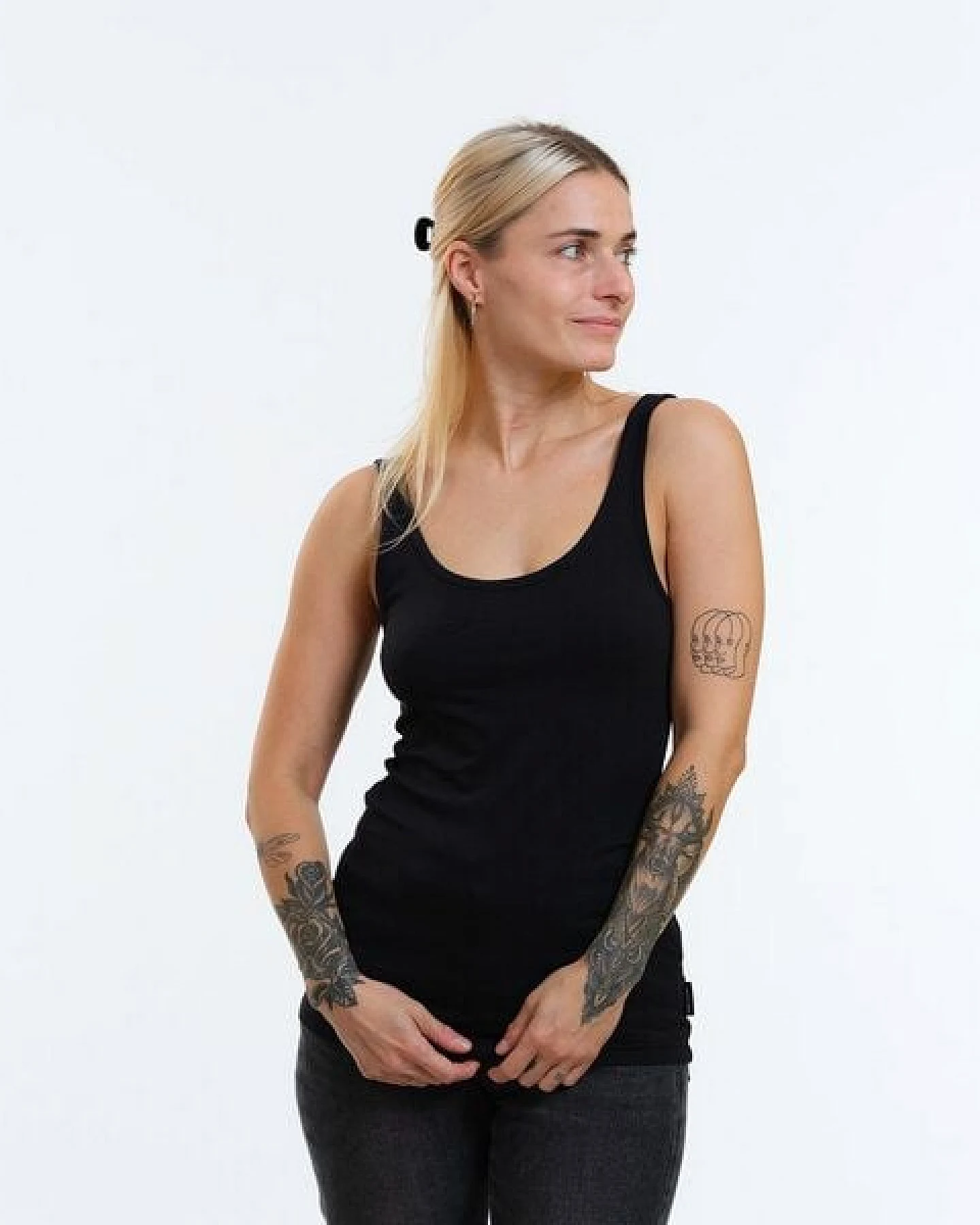 GARY MASH Soft fitted Top Dana aus TENCEL Lyocell Mix – Ansicht 4