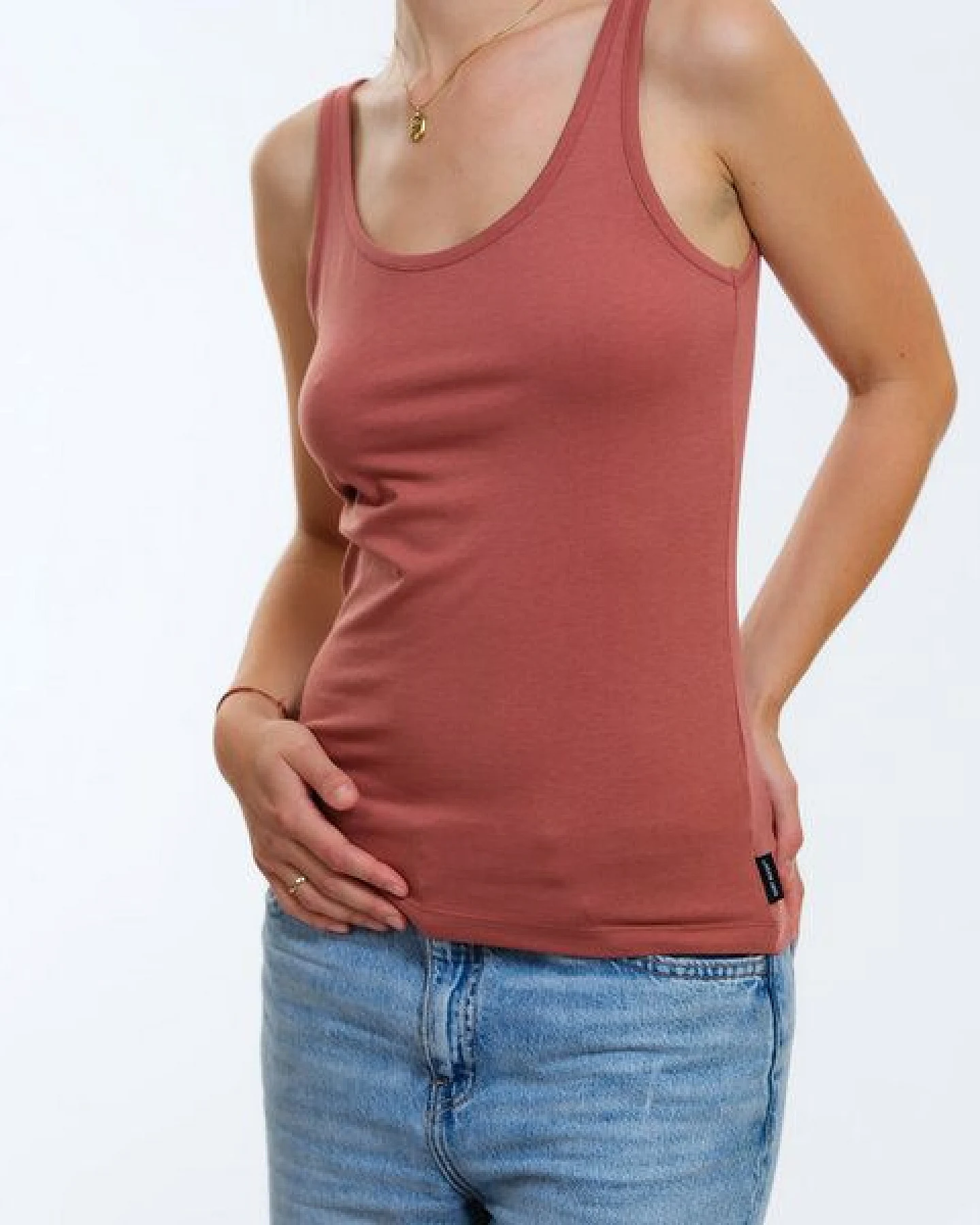 GARY MASH Soft fitted Top Dana aus TENCEL Lyocell Mix – Ansicht 3