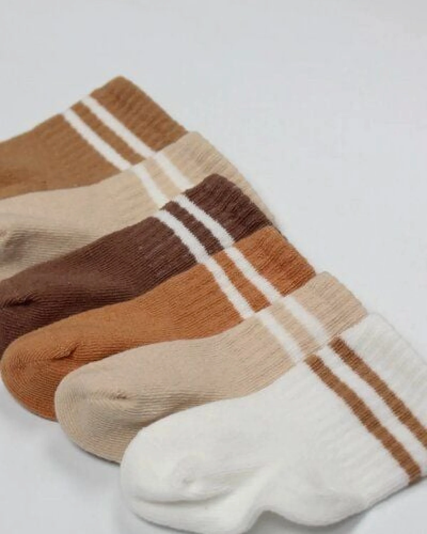 bistyle Socken 6er-Pack für Babys Babysocken Jungen Mädchen Kurzsocken gerippt – Ansicht 4