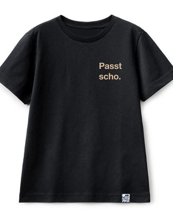 GARY MASH Kinder T-Shirt Passt scho. aus Bio-Baumwolle