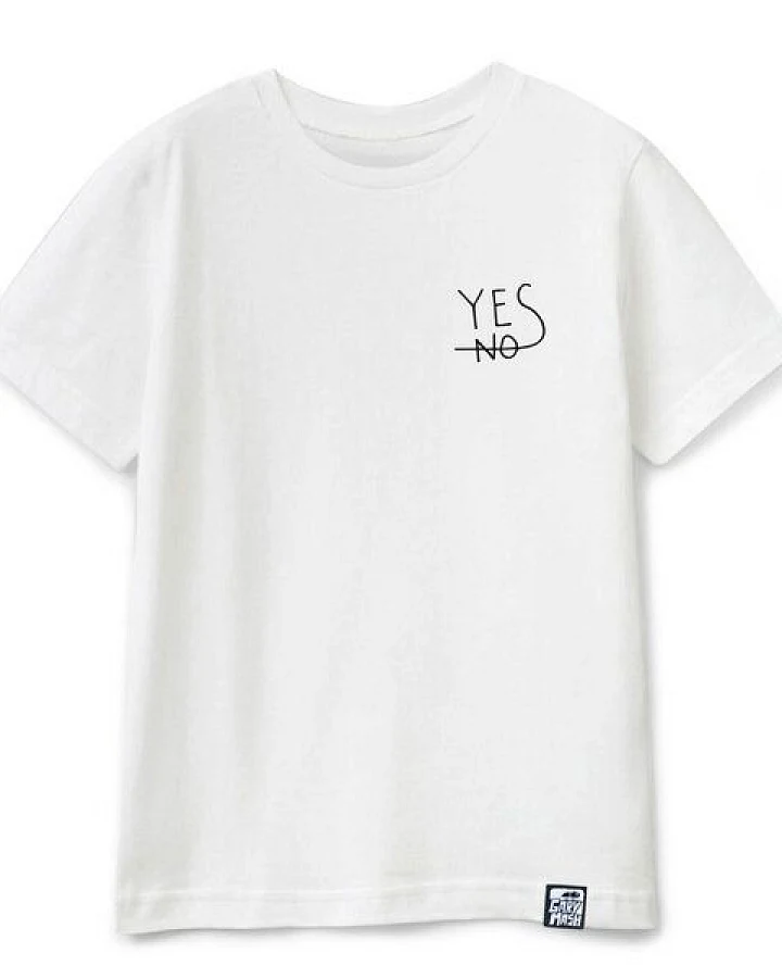 GARY MASH Kinder T-Shirt Yes aus Bio-Baumwolle