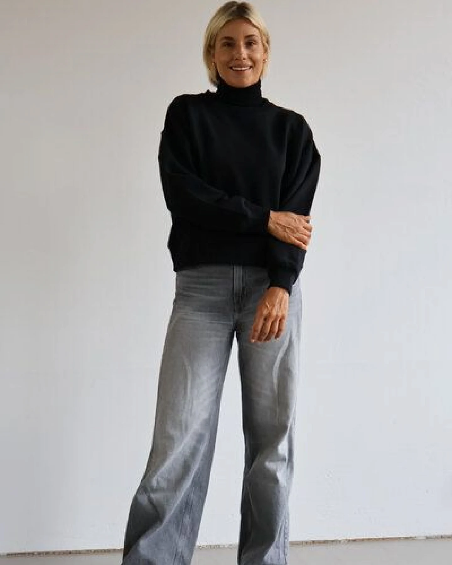 Kultgut Goodness Sweater 100% Bio-Baumwolle - Ein schöner Allrounder im Boxistyle – Ansicht 2