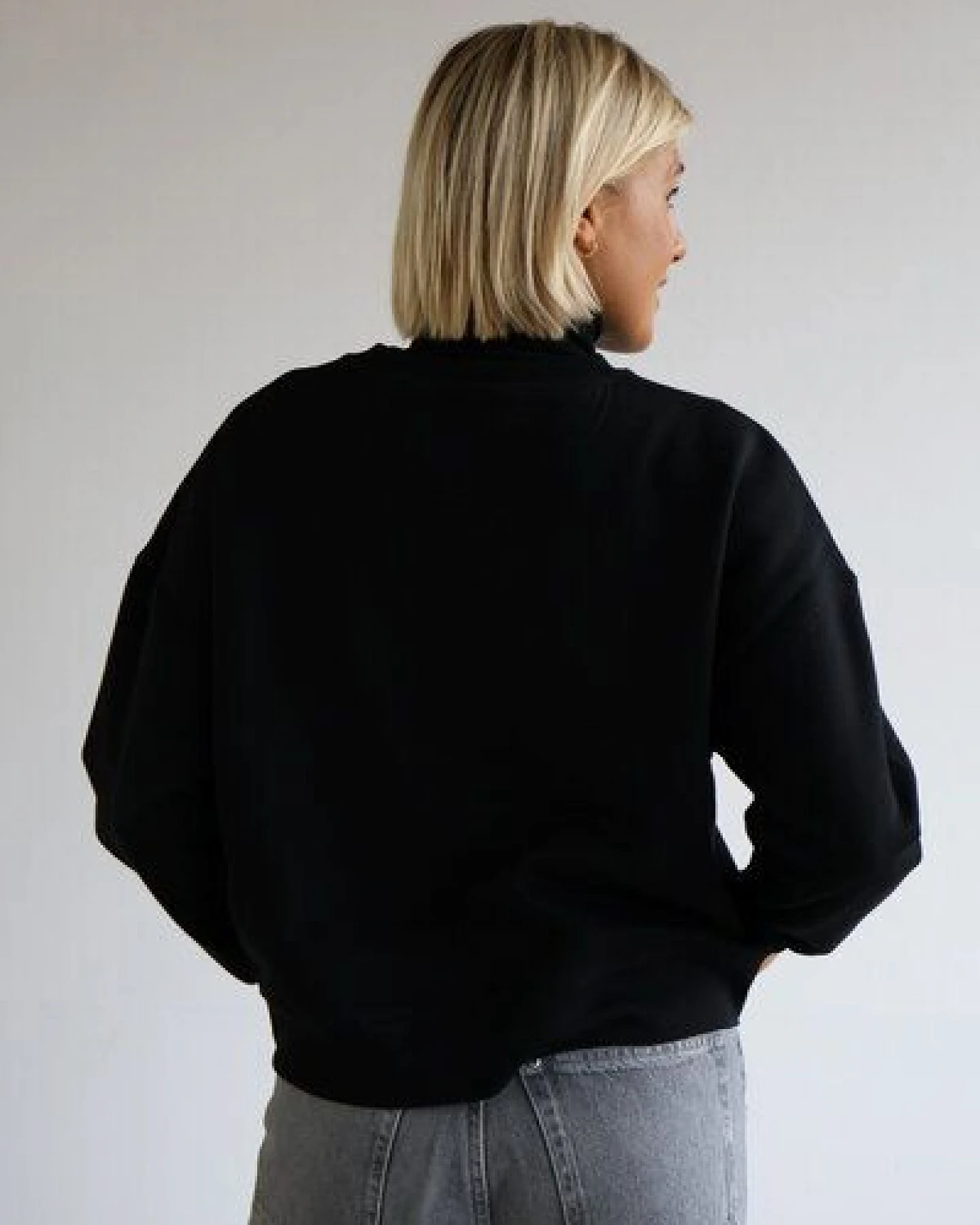 Kultgut Goodness Sweater 100% Bio-Baumwolle - Ein schöner Allrounder im Boxistyle – Ansicht 3