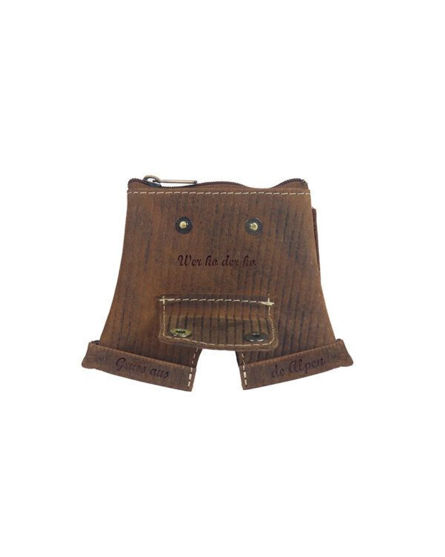 Alpenleder Geldbörse WIESNBUX Lederhose – Ansicht 3